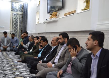 دیدار نمایندگان مجلس و مسئولان ورزشی با فوتبالیست‌های محله کوی علوی