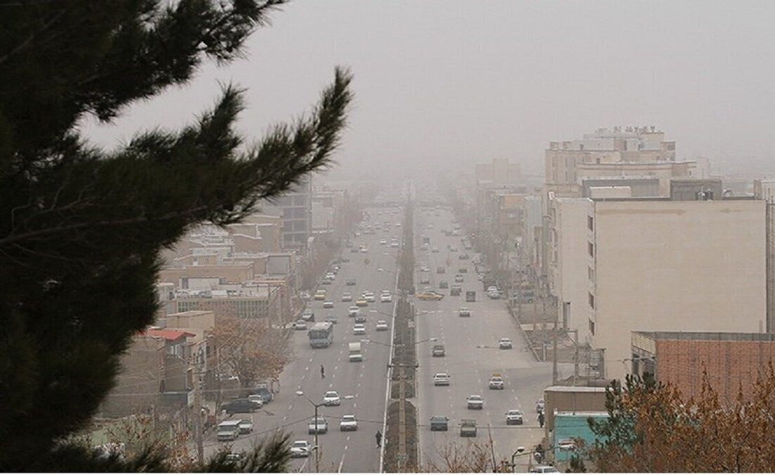 شهرهای خوزستان در وضعیت بنفش و قرمز آلودگی هوا