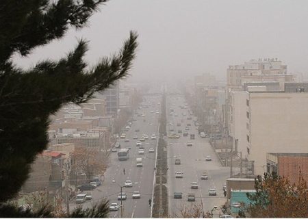 شهرهای خوزستان در وضعیت بنفش و قرمز آلودگی هوا