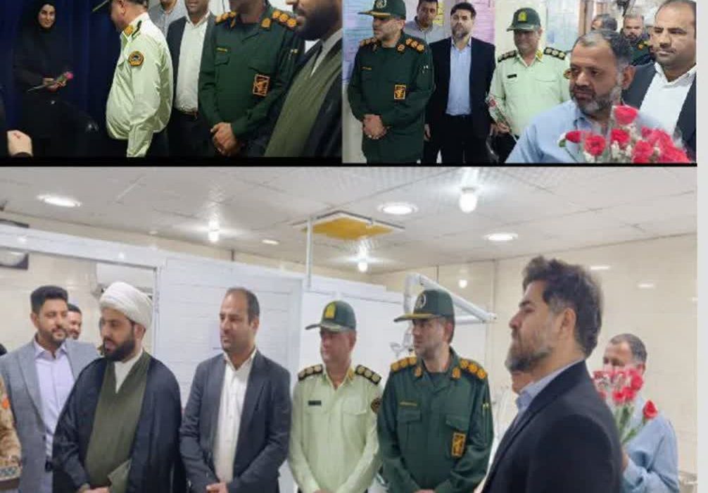 تجلیل فرماندار، فرماندهان سپاه و فراجا از پرستاران درمانگاه ایثار بسیج کارون