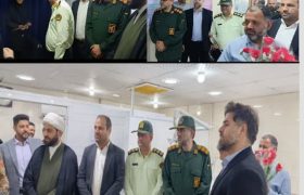 تجلیل فرماندار، فرماندهان سپاه و فراجا از پرستاران درمانگاه ایثار بسیج کارون