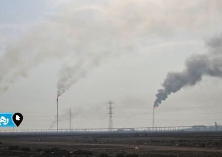 آلودگی از دل چاه‌های نفت بیرون می‌زند
