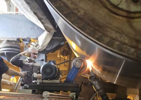 اجرای عملیات سنگ زنی سیلندر یانکی در شرکت حریر خوزستان برای نخستین بار در کشور