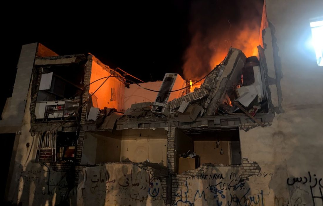 انفجار مهیب گاز در کوی معین زاده اهواز چندین زخمی  برجای گذاشت