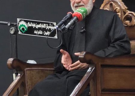 شب اول از سلسله مراسم عزاداری ایام فاطمیه در مرکز علمی امام حسین (ع) اهواز