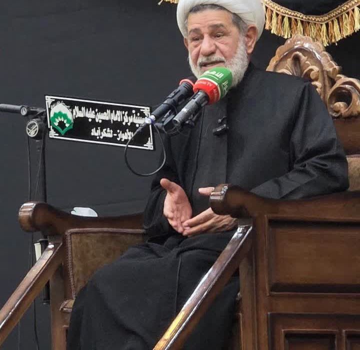 شب اول از سلسله مراسم عزاداری ایام فاطمیه در مرکز علمی امام حسین (ع) اهواز