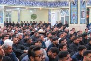 شب آخر مراسم فاطمیه اول در حسینیه مرکز امام حسین (ع) اهواز