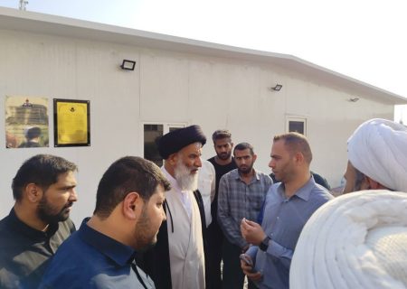 عیادت نماینده ولی فقیه در خوزستان از جوان حادثه دیده اهوازی