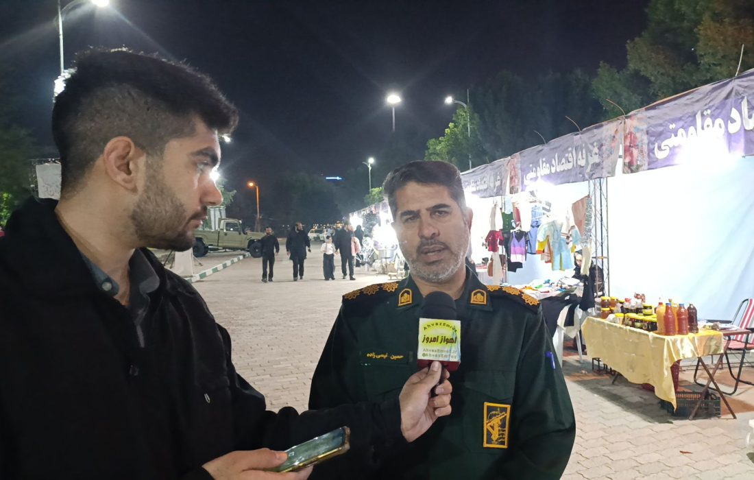 ترویج فرهنگ ایثار و جهاد در نمایشگاه مردم اقتدار ملی