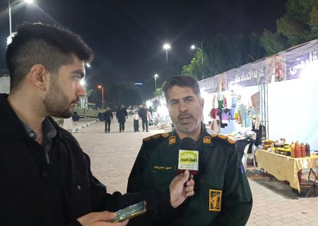 ترویج فرهنگ ایثار و جهاد در نمایشگاه مردم اقتدار ملی 