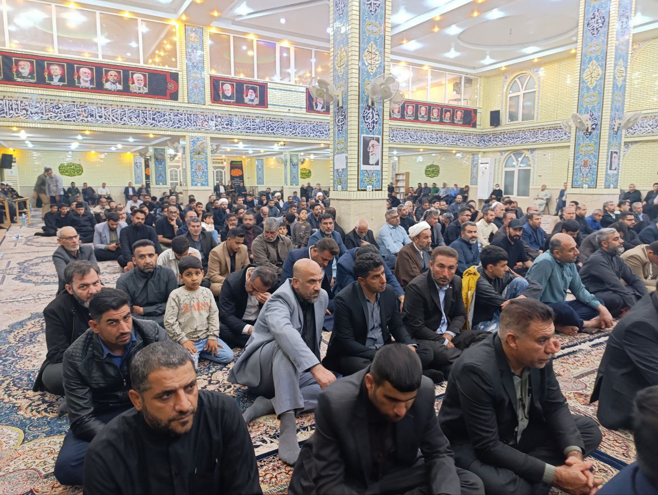 مجلس سوگواری حضرت زهرا (س) در مرکز علمی فرهنگی امام حسین (ع) برگزار شد