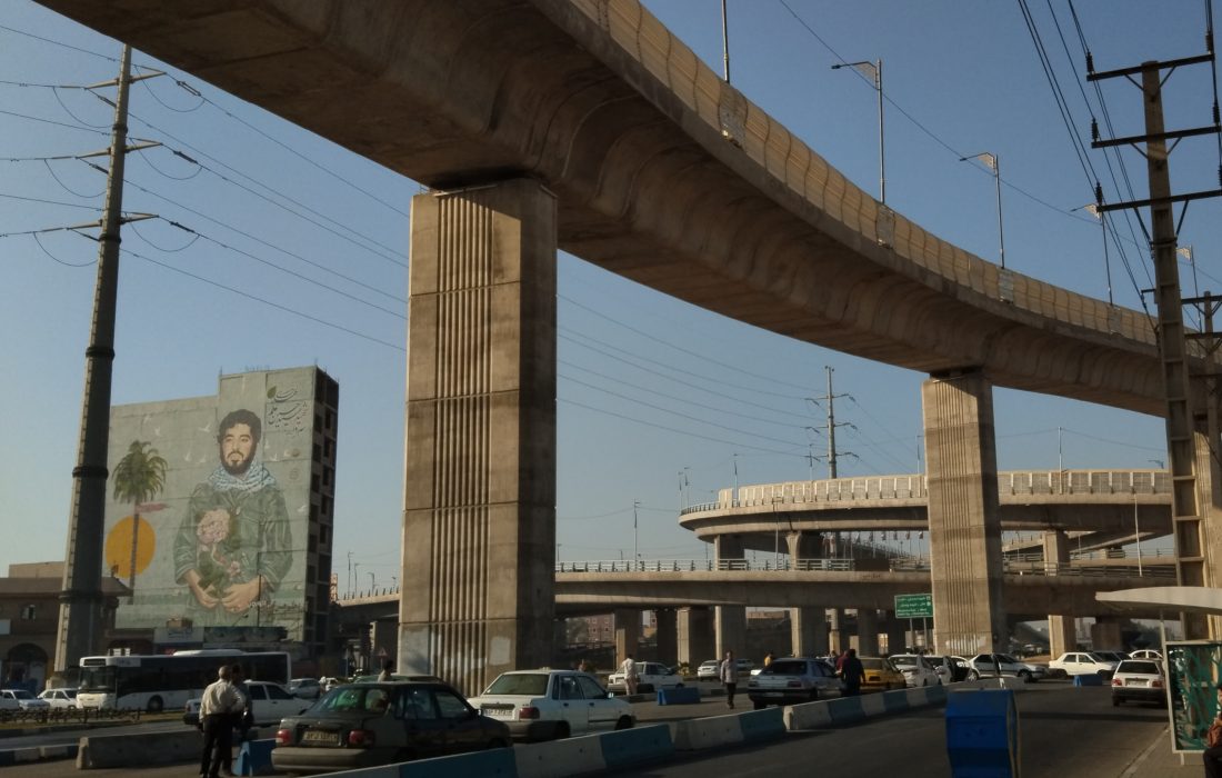 تقاطع غیرهمسطح شهید بندر (چهارشیر) گرهگشای ترافیک اهواز