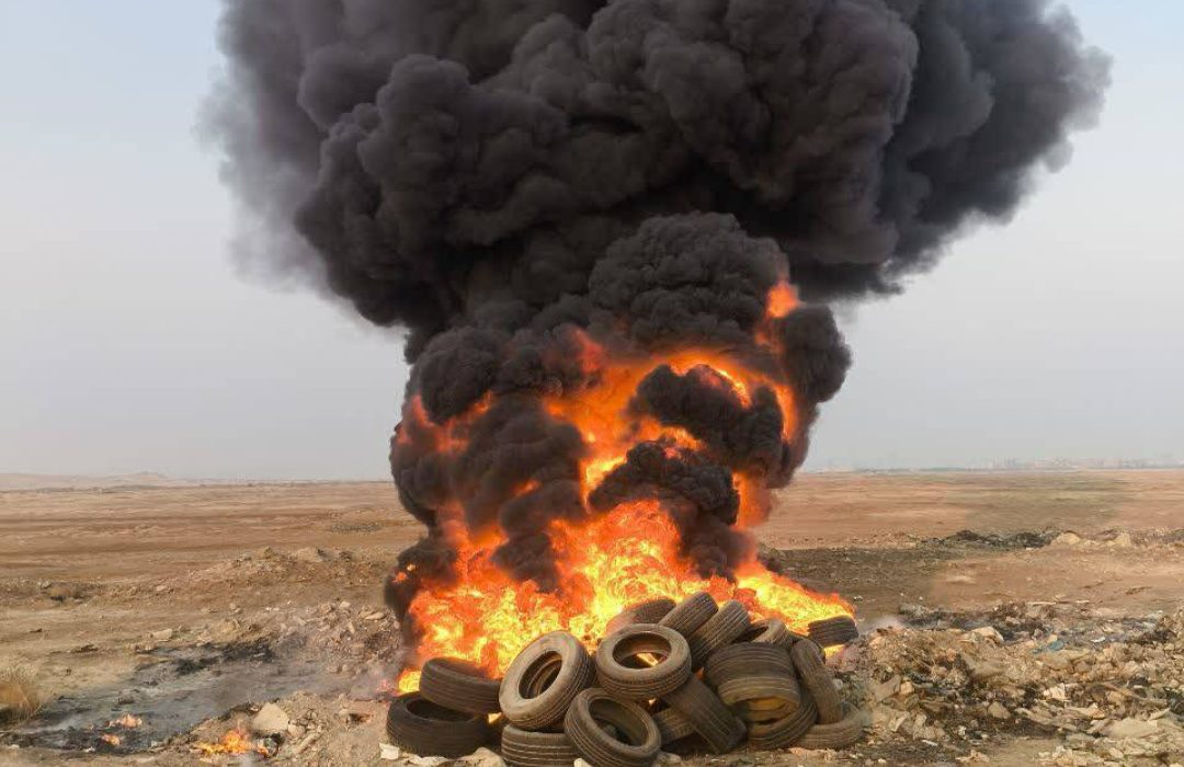 ضرورت توقف سوزاندن پسماند‌ها در اهواز
