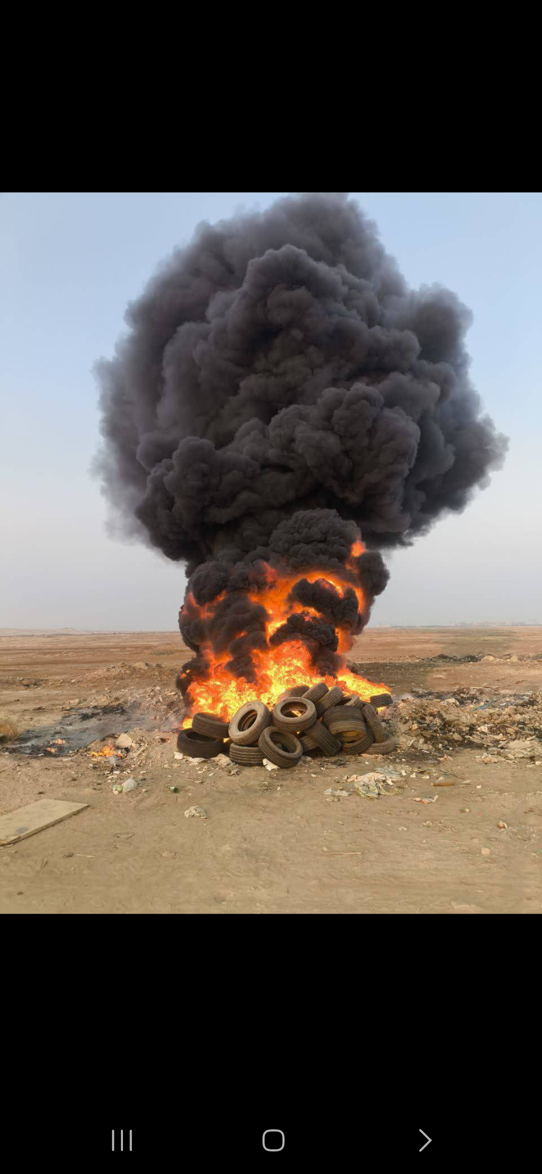 ضرورت توقف سوزاندن پسماند‌ها در اهواز