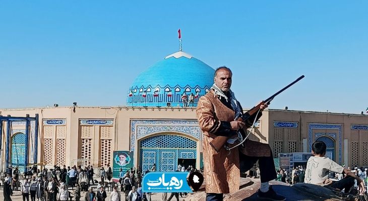 تجدید بیعت عشایر با آرمانهای دفاعمقدس در شلمچه