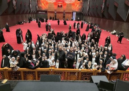 صدای دختران اهواز در حسینیه معلی راه پیدا کرد