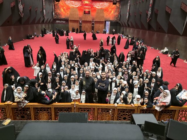 صدای دختران اهواز در حسینیه معلی راه پیدا کرد