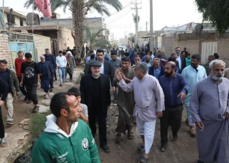 استاندار خوزستان دستور رفع مشکلات منطقه ملاشیه اهواز را صادر کرد