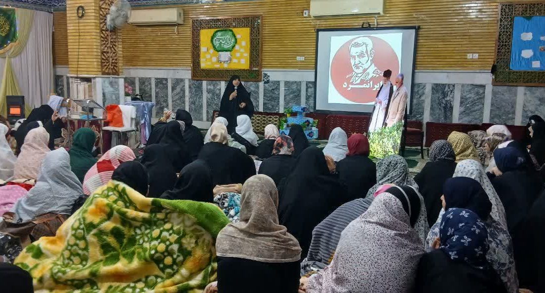 حضور پررنگ نسل نوجوان در مراسم اعتکاف غرب اهواز