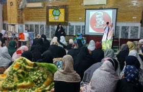 حضور پررنگ نسل نوجوان در مراسم اعتکاف غرب اهواز