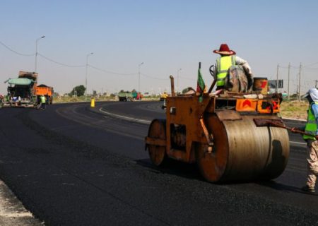 فعالیت بدون وقفه پروژه‌های راهسازی خوزستان در تعطیلات