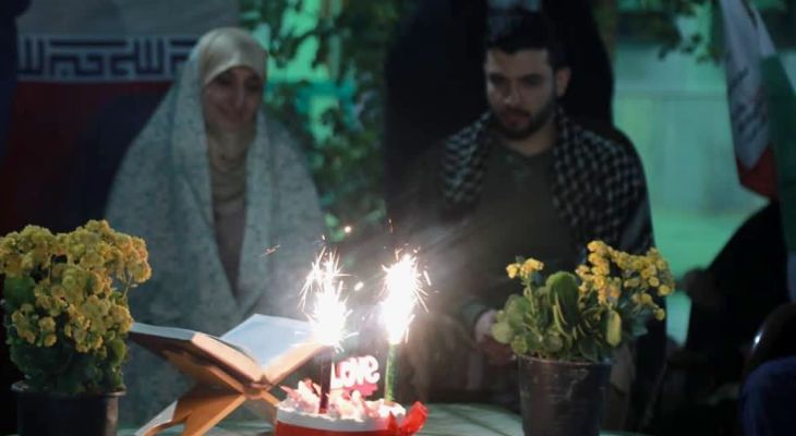 پیوند آسمانی ۳ زوج در خاک کربلای ایران