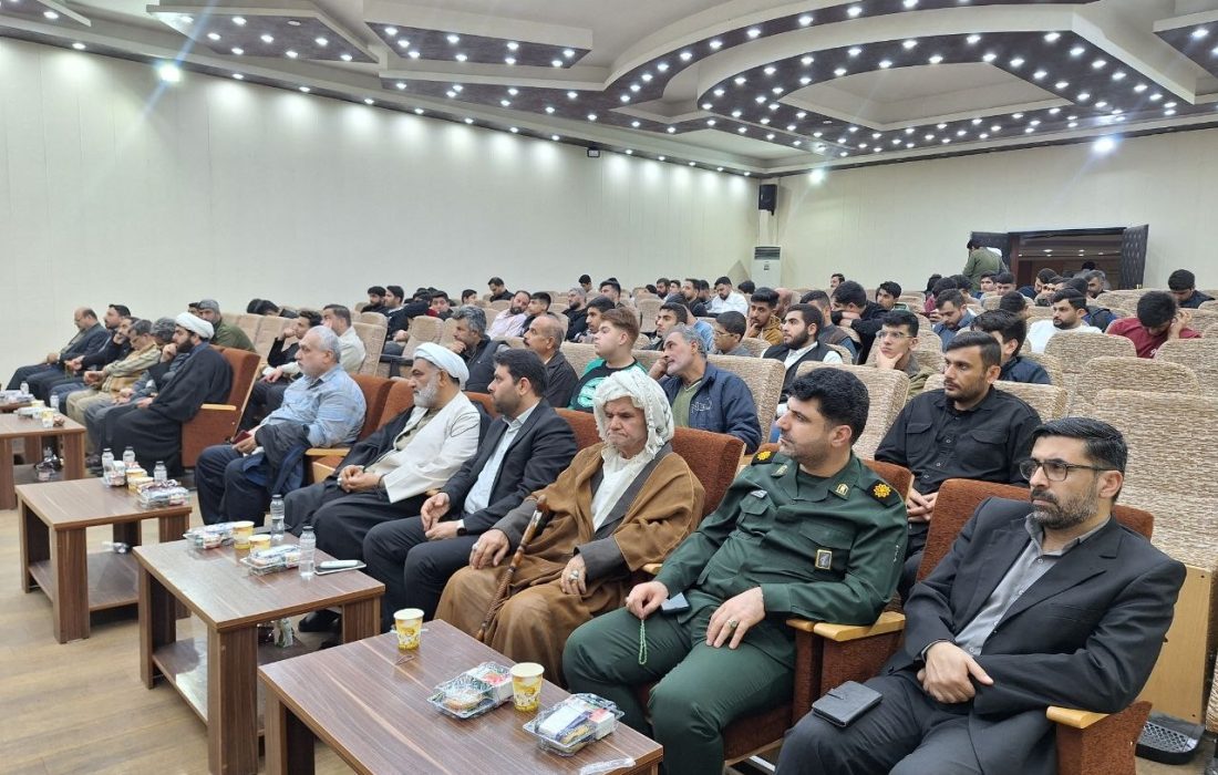 برگزاری مراسم بزرگداشت روز حفاظت اطلاعات و عملیات در تالار شهید مطهری اهواز