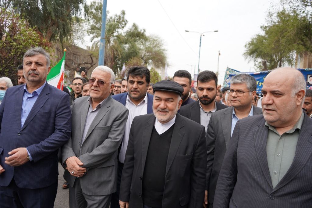 راهپیمایی باشکوه ۲۲ بهمن در اهواز+ تصاویر