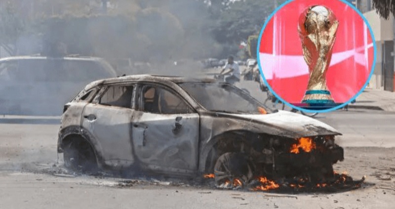 جنگ در آستانه تغییر میزبان جام جهانی