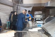گشت نظارت بر فعالیت نانوایی ها با حضور علی بویری فرماندار اهواز